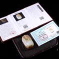 Natural Hetian Jade "Stunning Success" handpiece, showcasing unique design and smooth, comfortable feel for handling.